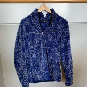 The North Face Fleece Jacket, Indigo Blue Marble